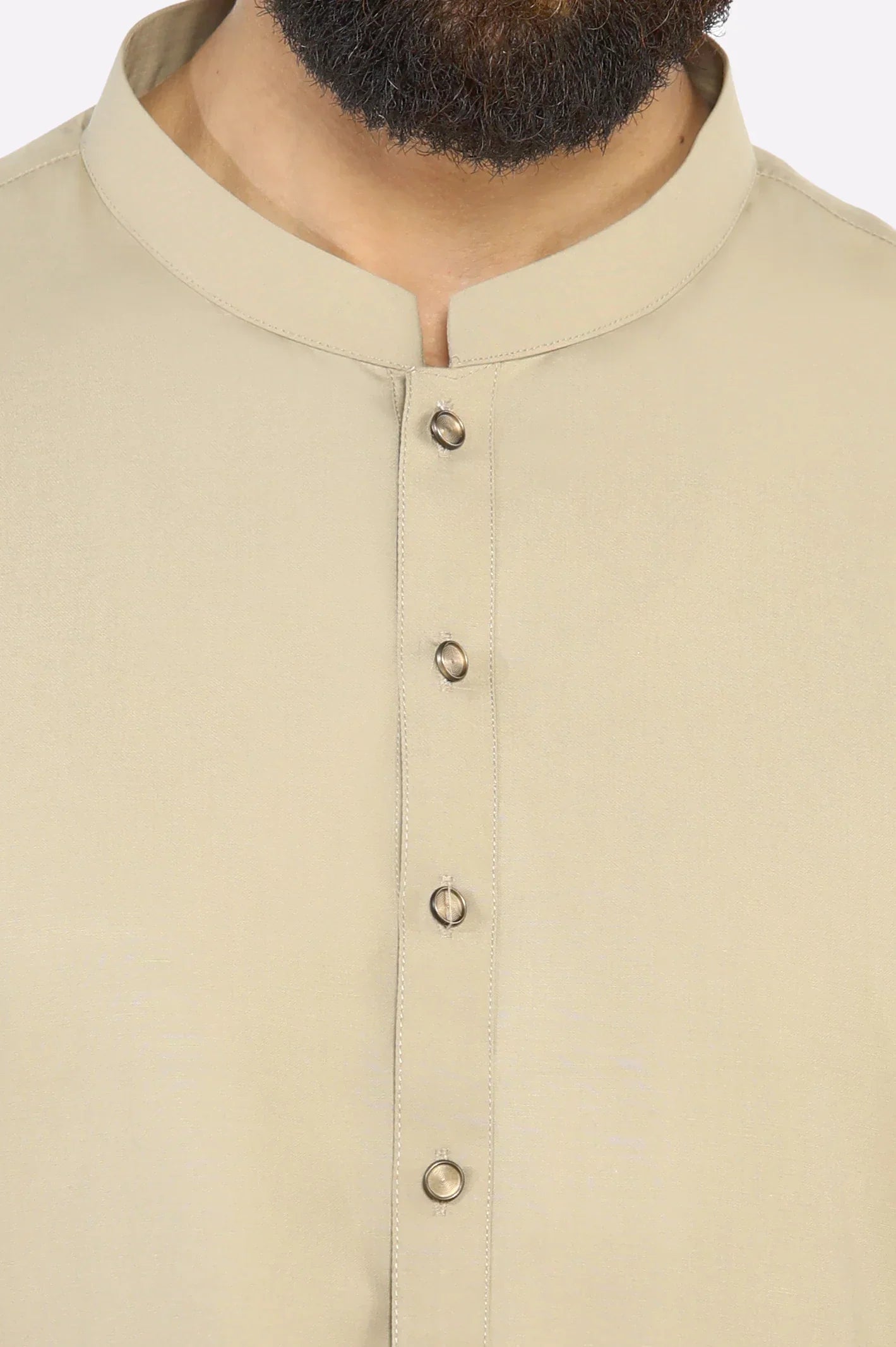 Fawn Wash & Wear Shalwar Kameez For Men's