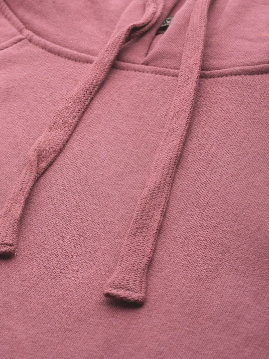 Women Pink Hooded Hoodie — Soft Pink Hooded Sweatshirt for Women Pakistan