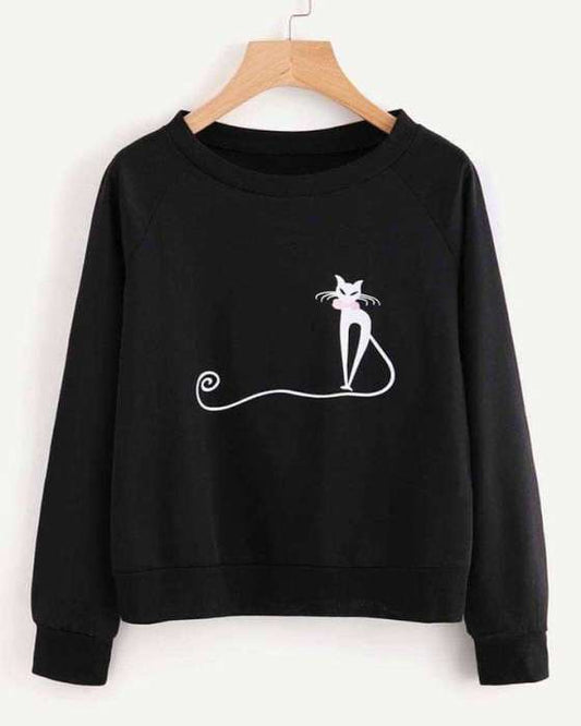 HB INDUSTRIES Cat Printed Sweat SHIRT