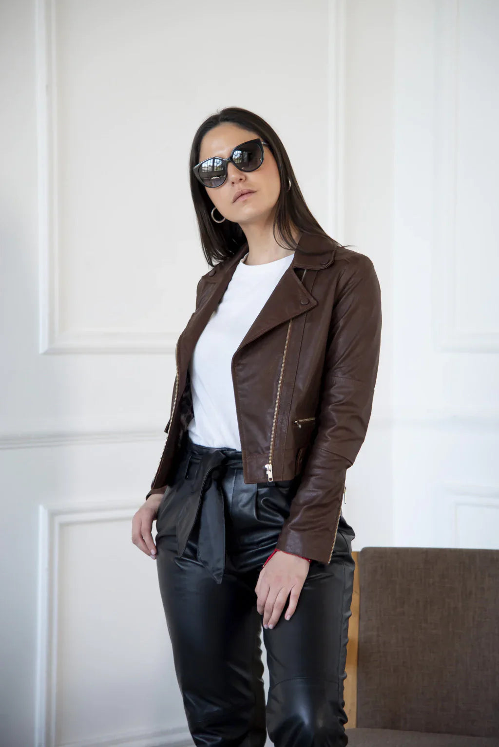 Ironclad Chocolate Brown Biker Jacket