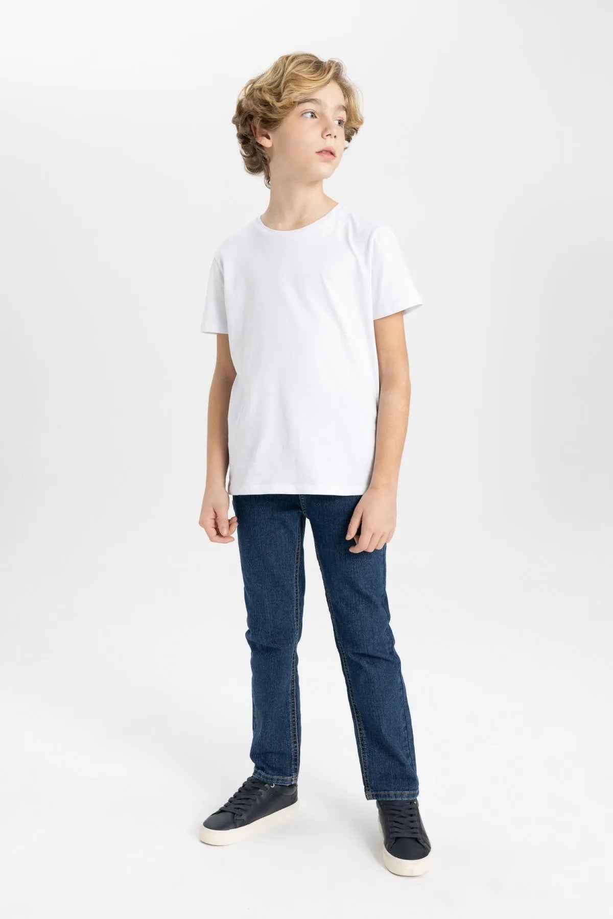 Straight Fit Standard Leg Jean Trousers For Boys