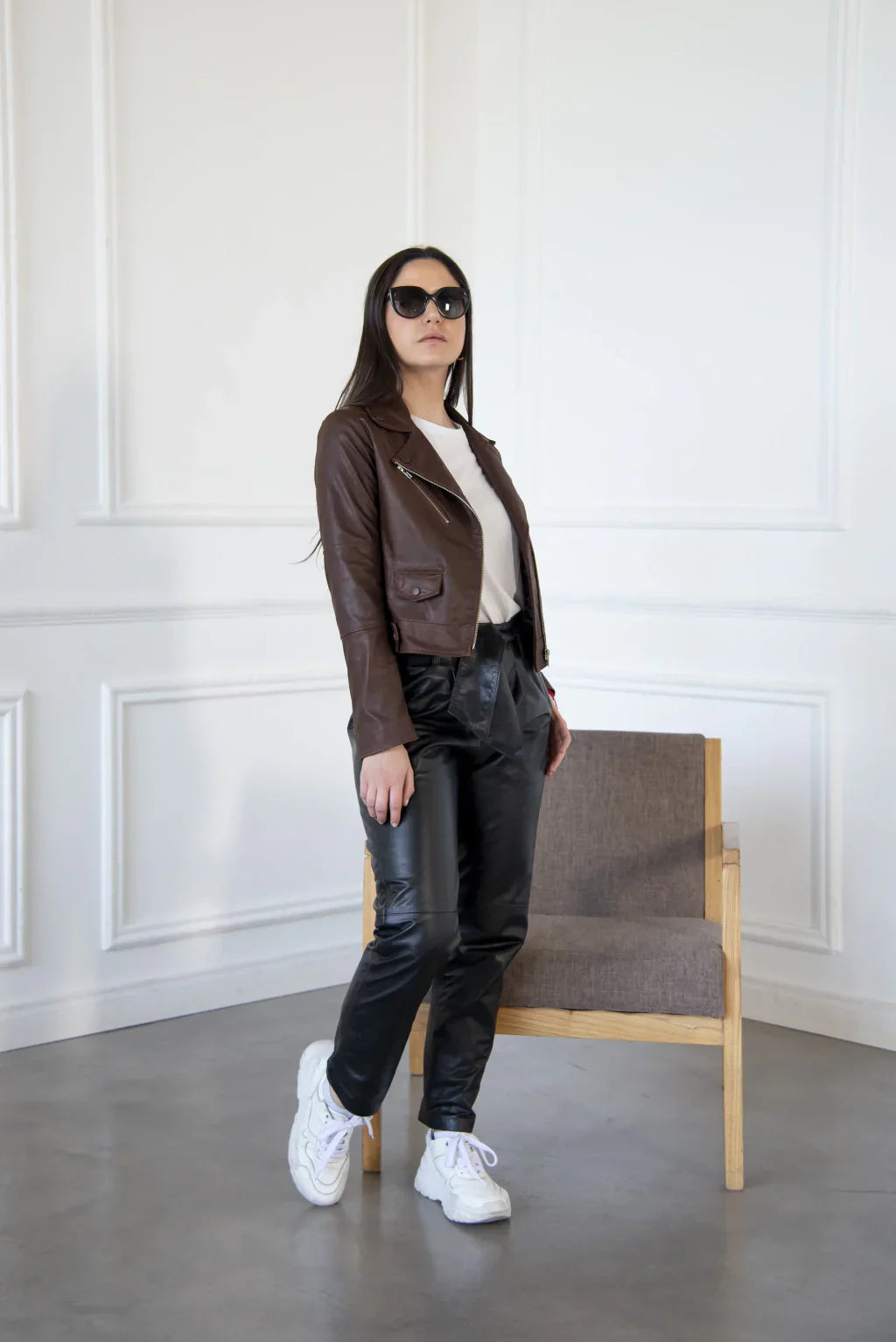Ironclad Chocolate Brown Biker Jacket