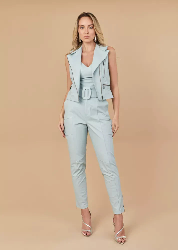 Ace Baby Sky Women's Genuine Leather Vest