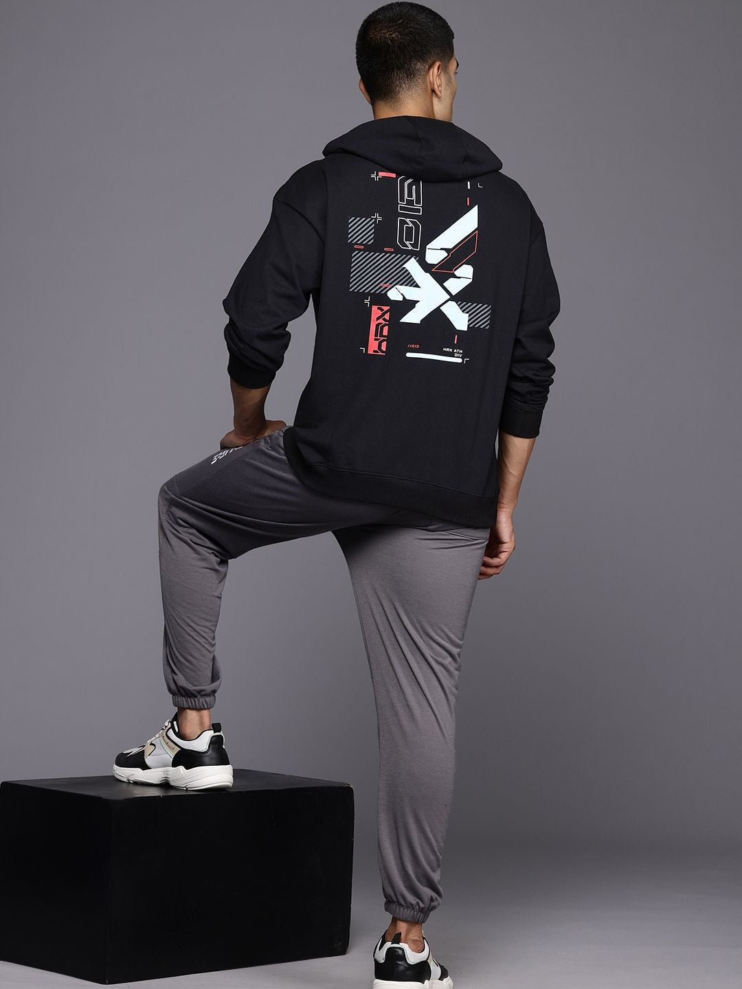 Back Print Hooded Sweatshirt – Trendy Streetwear for Men in Pakistan | DENIMS