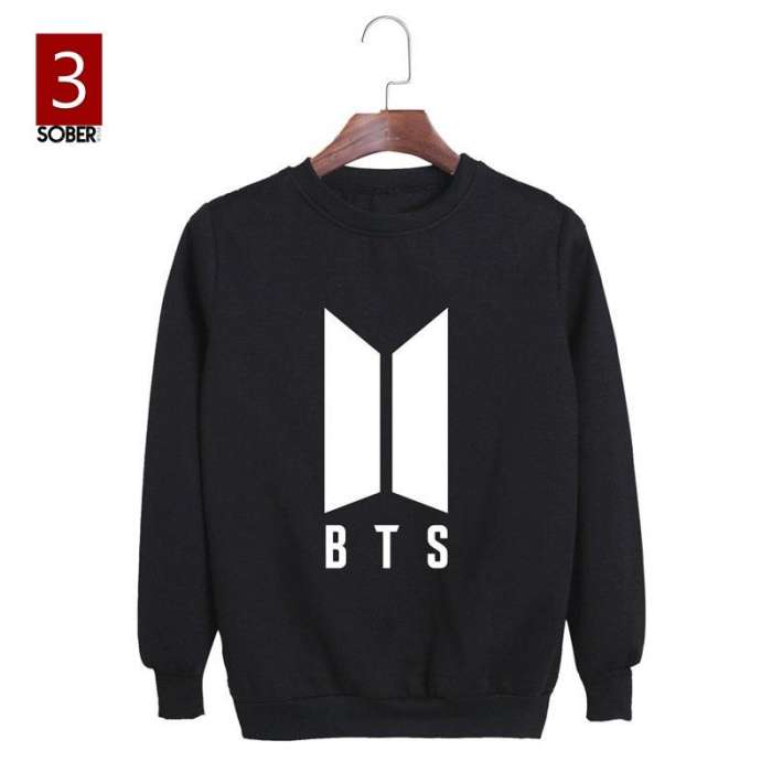 Sober Wear BTS Printed Pull Over Sweatshirt For womens