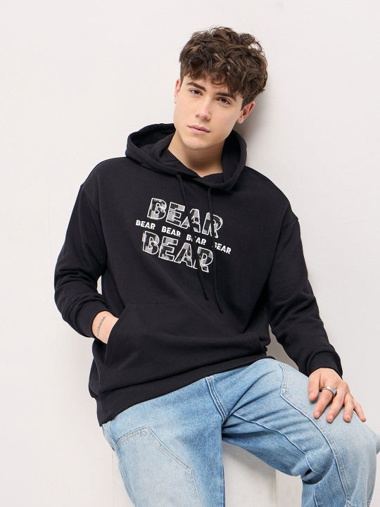Men Typography Printed Cotton Sweatshirt – Stylish Casual Wear in Pakistan | DENIMS