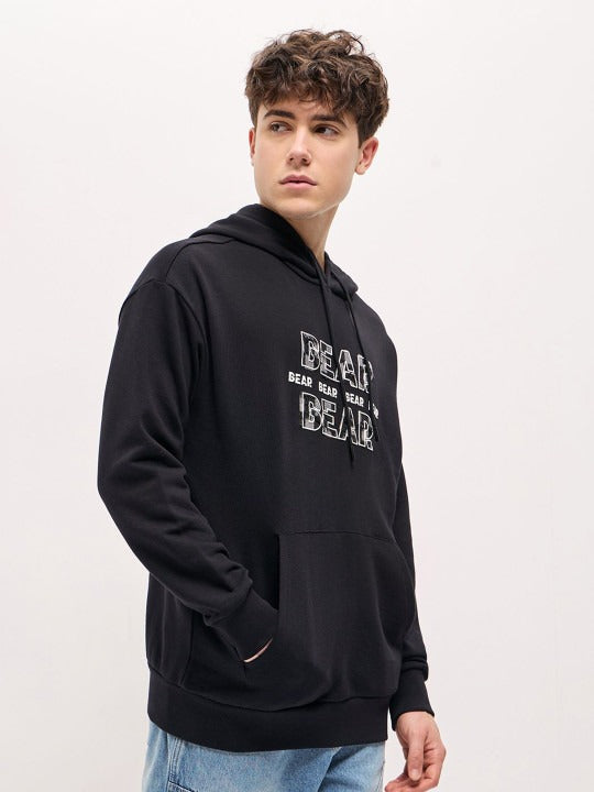 Men Typography Printed Cotton Sweatshirt – Stylish Casual Wear in Pakistan | DENIMS