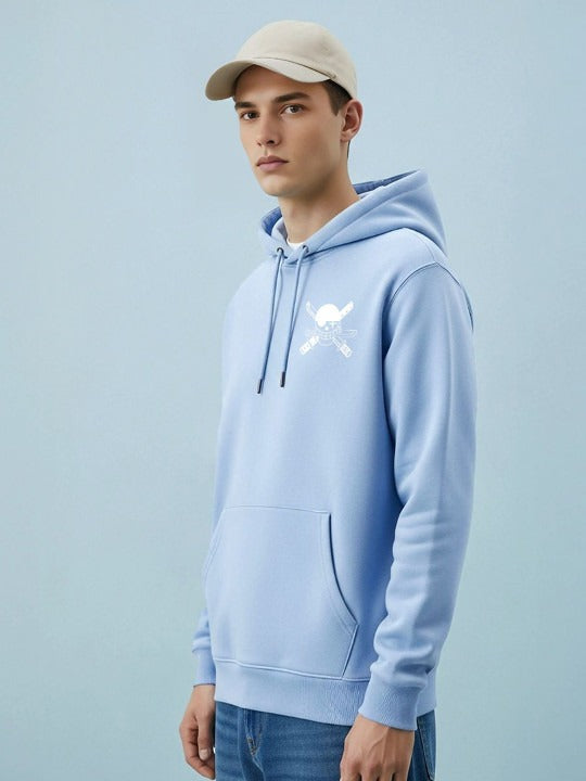 Men Printed Hooded Pullover Sweatshirt – Stylish Winter Hoodie for Men in Pakistan | DENIMS