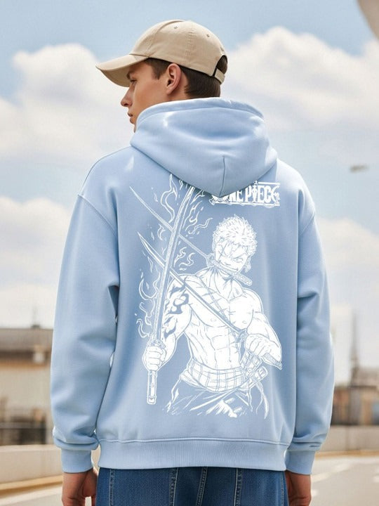 Men Printed Hooded Pullover Sweatshirt – Stylish Winter Hoodie for Men in Pakistan | DENIMS