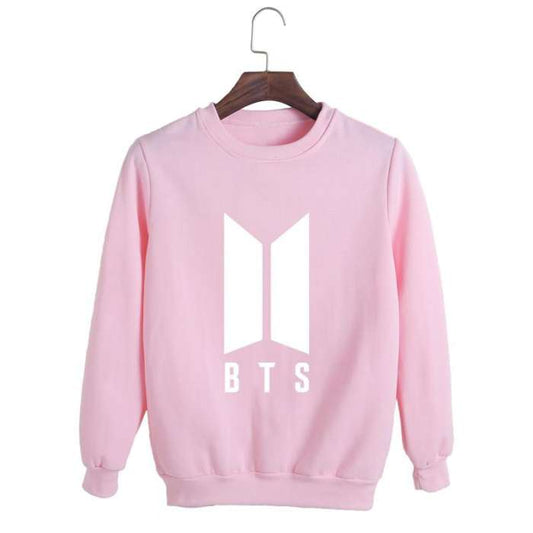 ABBY BTS Printed PullOver Sweatshirt For womens 143
