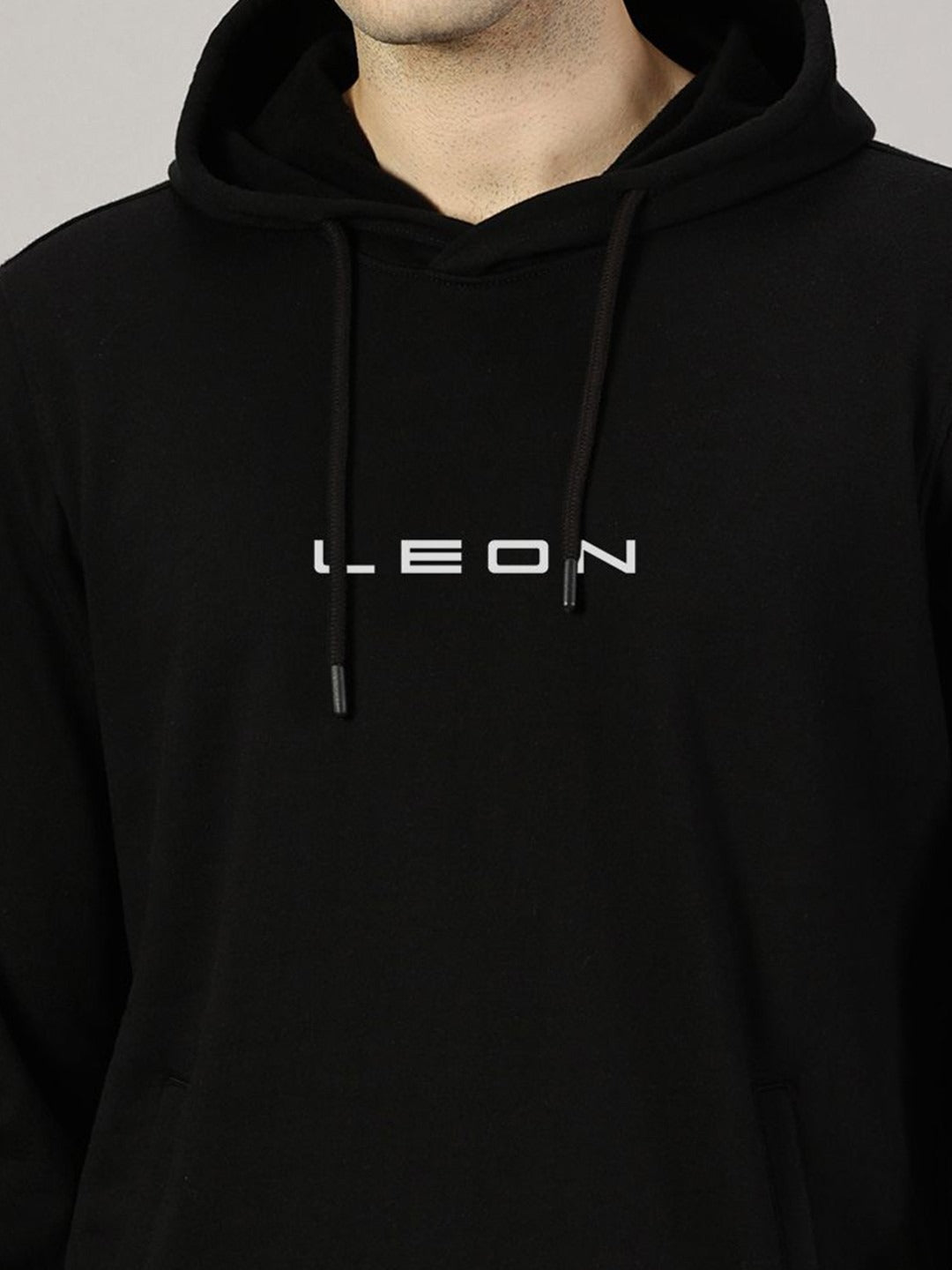 Men Leon Printed Hooded Sweatshirt – Stylish Graphic Hoodie for Casual Wear in Pakistan | DENIMS