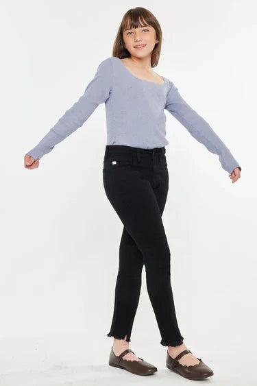 Rachell High Rise Ankle Skinny Kid Girls Jeans