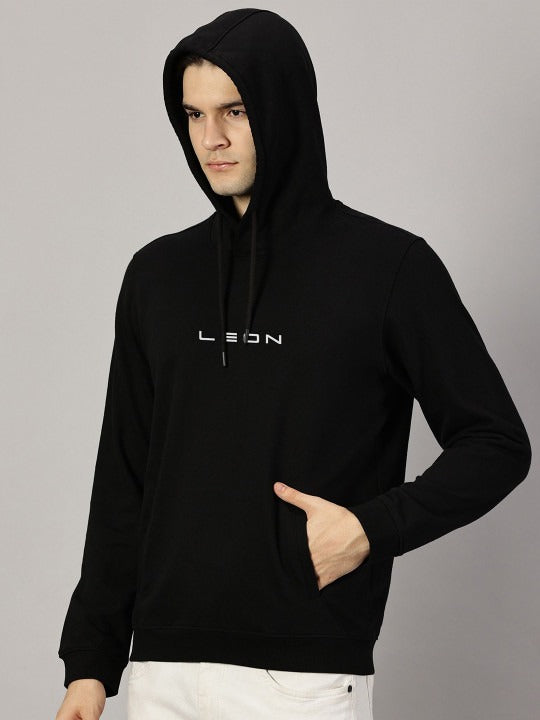Men Leon Printed Hooded Sweatshirt – Stylish Graphic Hoodie for Casual Wear in Pakistan | DENIMS