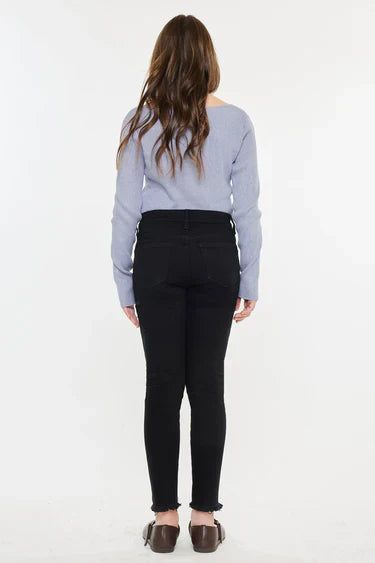 Rachell High Rise Ankle Skinny Kid Girls Jeans