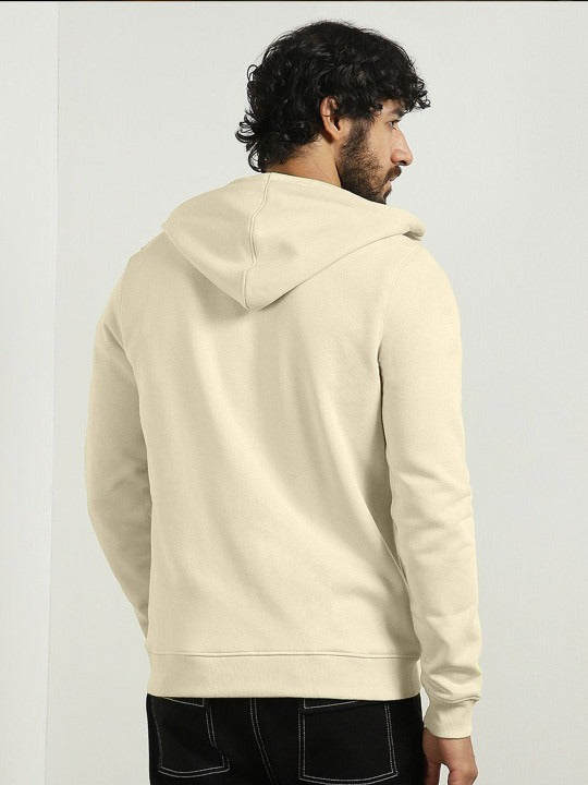 Men Hooded Zipper Front-Open Sweatshirt – Stylish Cotton Pullover for Men in Pakistan | DENIMS