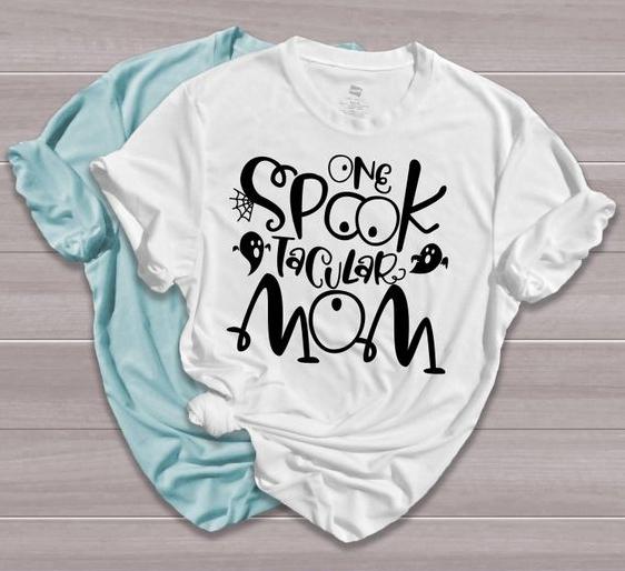1 PC - Cute T-Shirt For Super Mom - Cute Quote Shirt