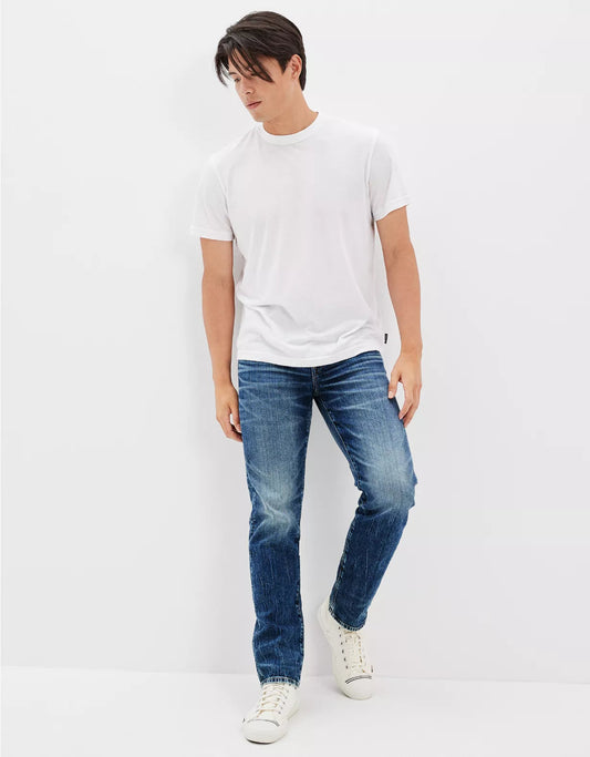 Flex Athletic Straight Jeans For Men - DENIMS 