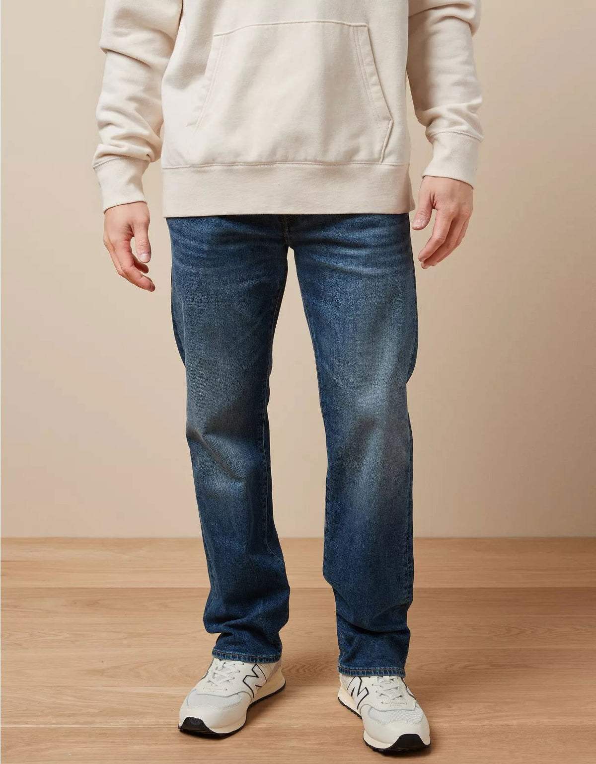 Flex Relaxed Straight Jeans For Men - DENIMS 
