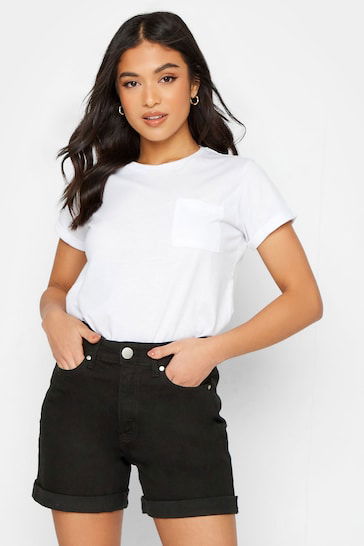 Girl Petite Mom Shorts For Women - DENIMS 
