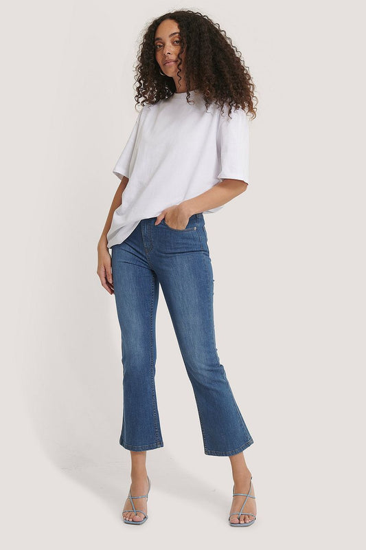 Kick Flare Skinny Jeans For Womens - DENIMS 