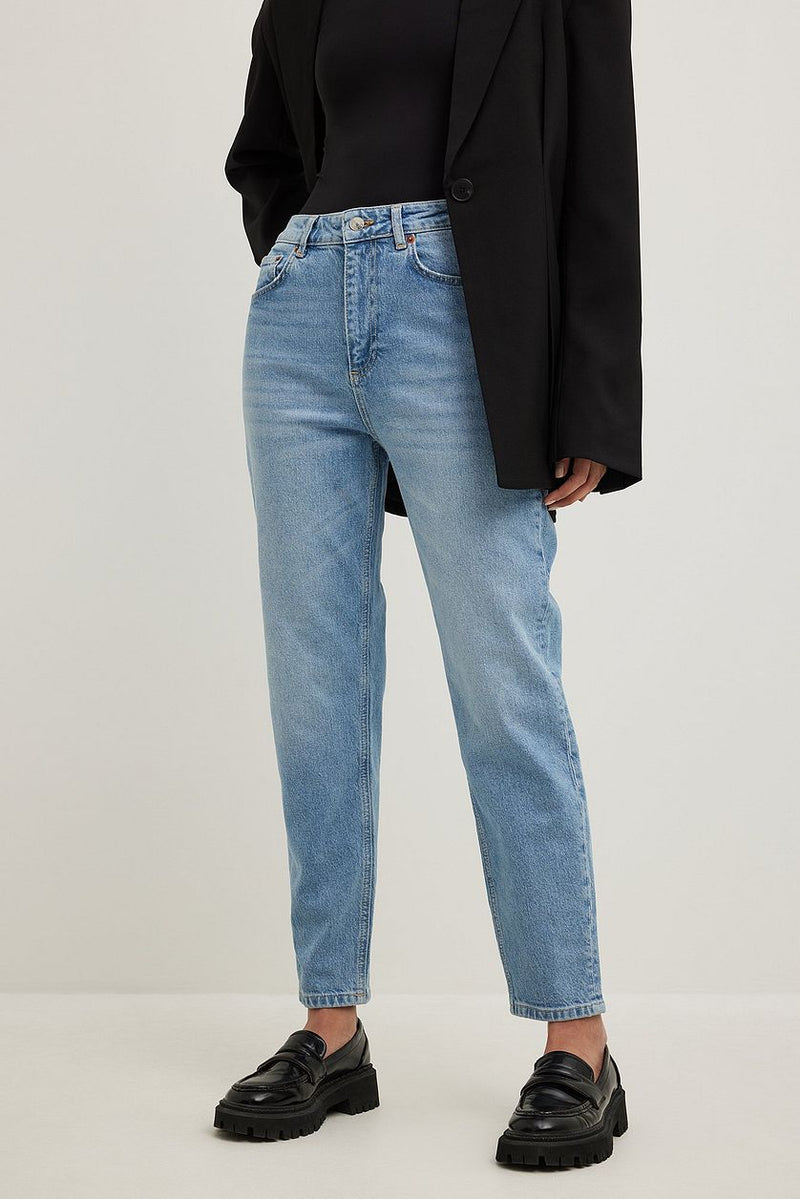 Mom High Waist Jeans - DENIMS 