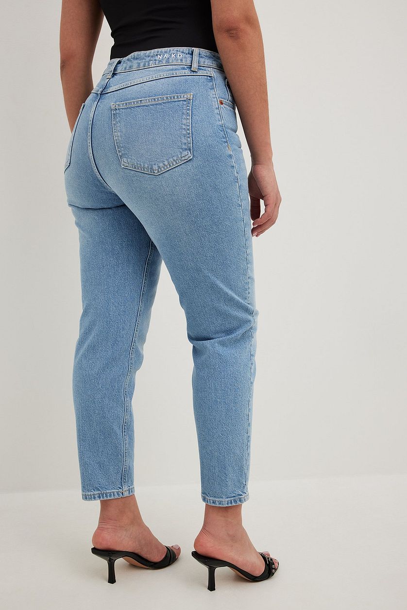 Mom High Waist Jeans - DENIMS 