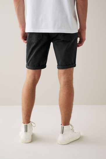 Motionflex 5 Pocket Chino Shorts For Mens Charcoal Grey - DENIMS 