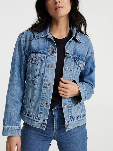 Organic Blue Womens Jacket - DENIMS 