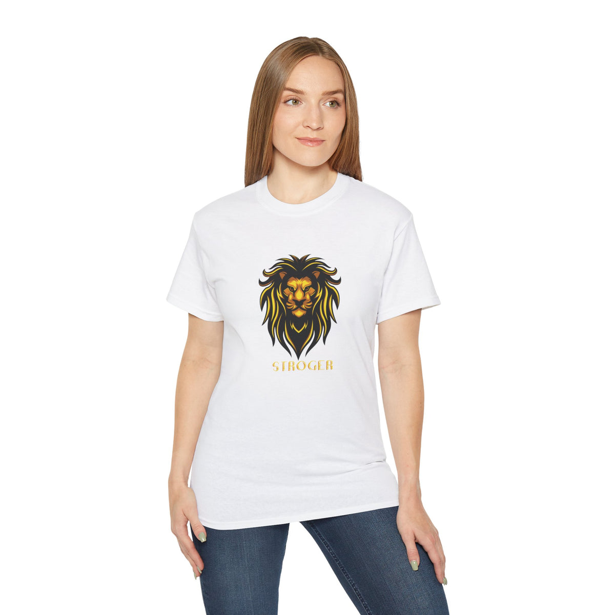 Stroger Printed Graphic T-Shirt For Womens