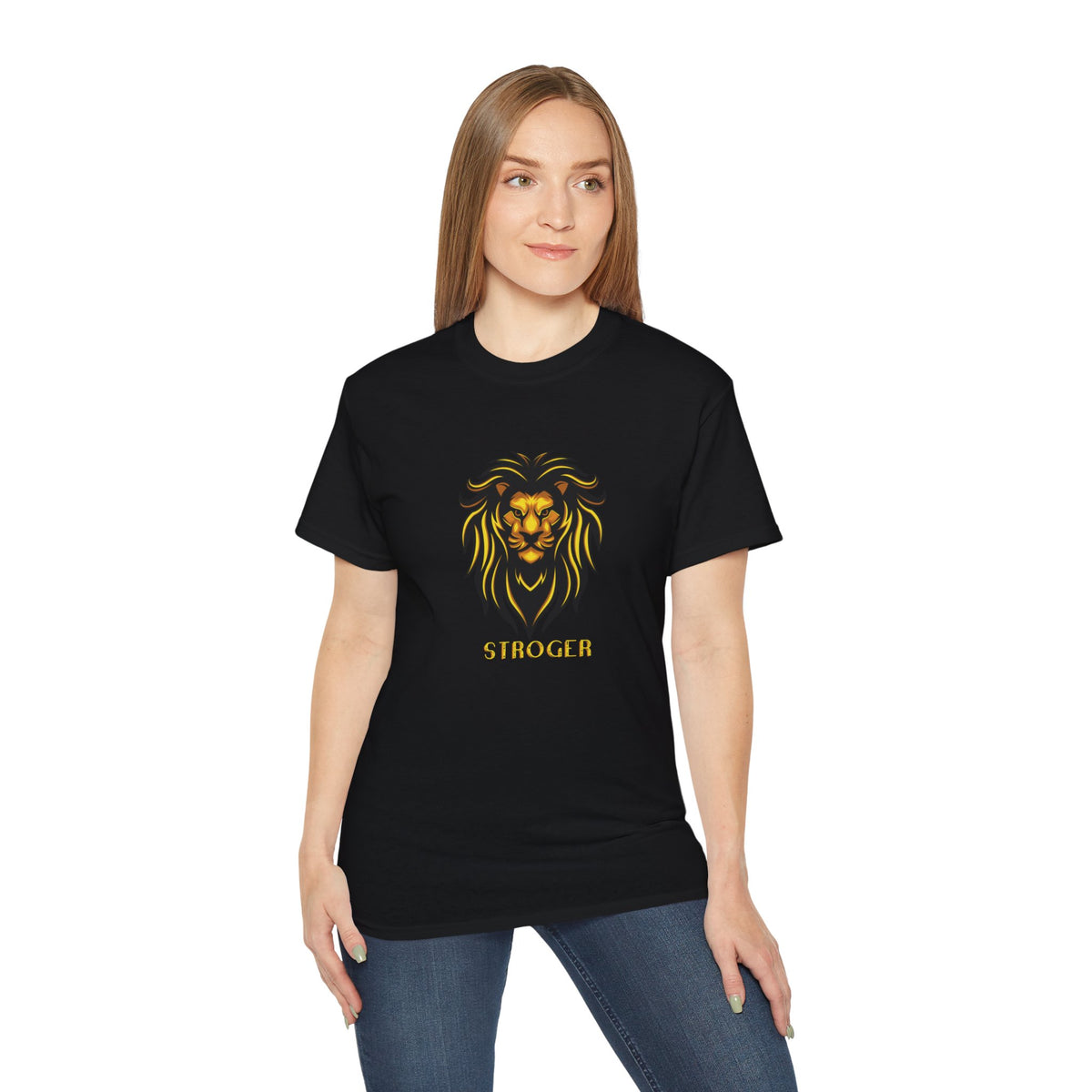 Stroger Printed Graphic T-Shirt For Womens