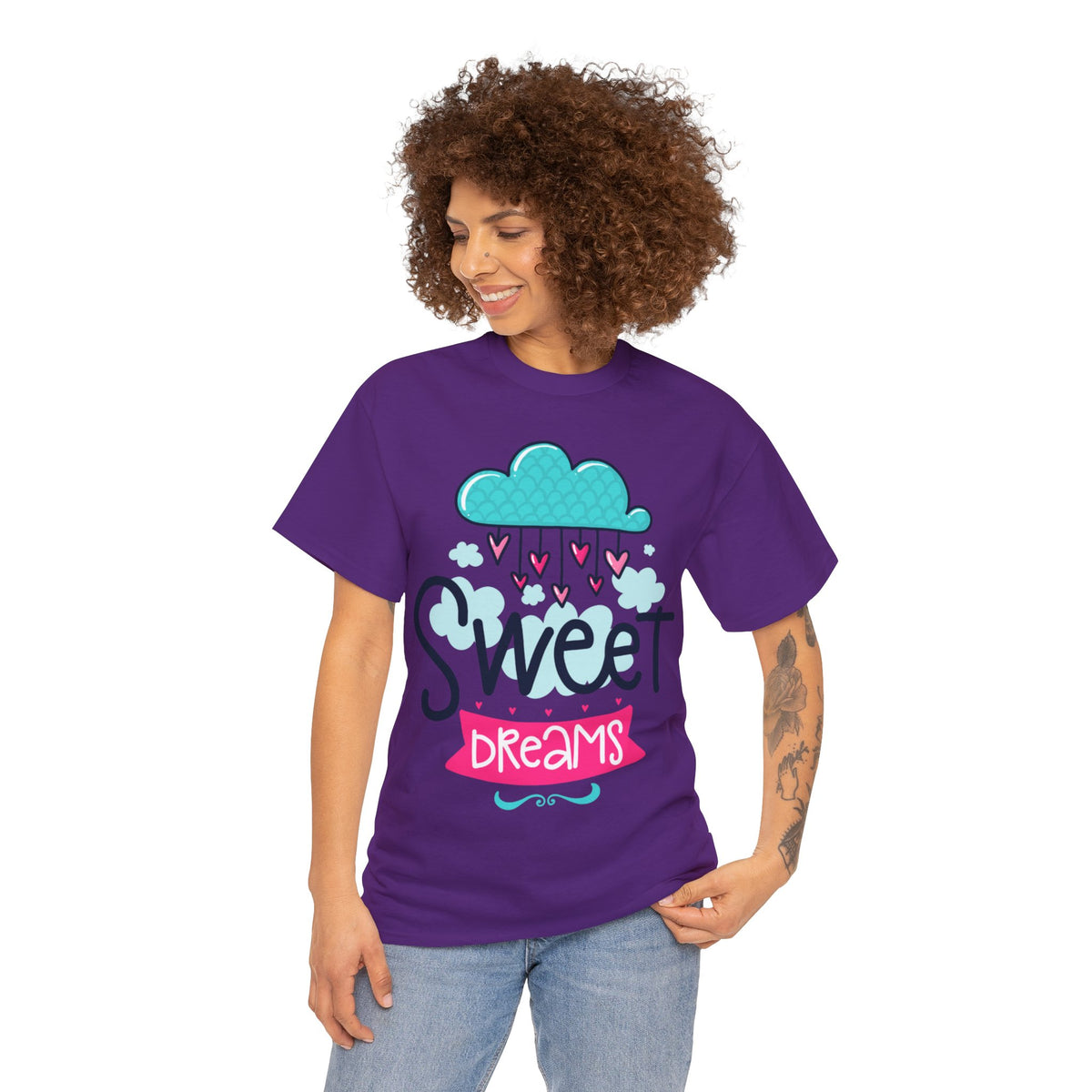 Sweet Dreams Printed Graphic T-Shirt For Womens & Girls