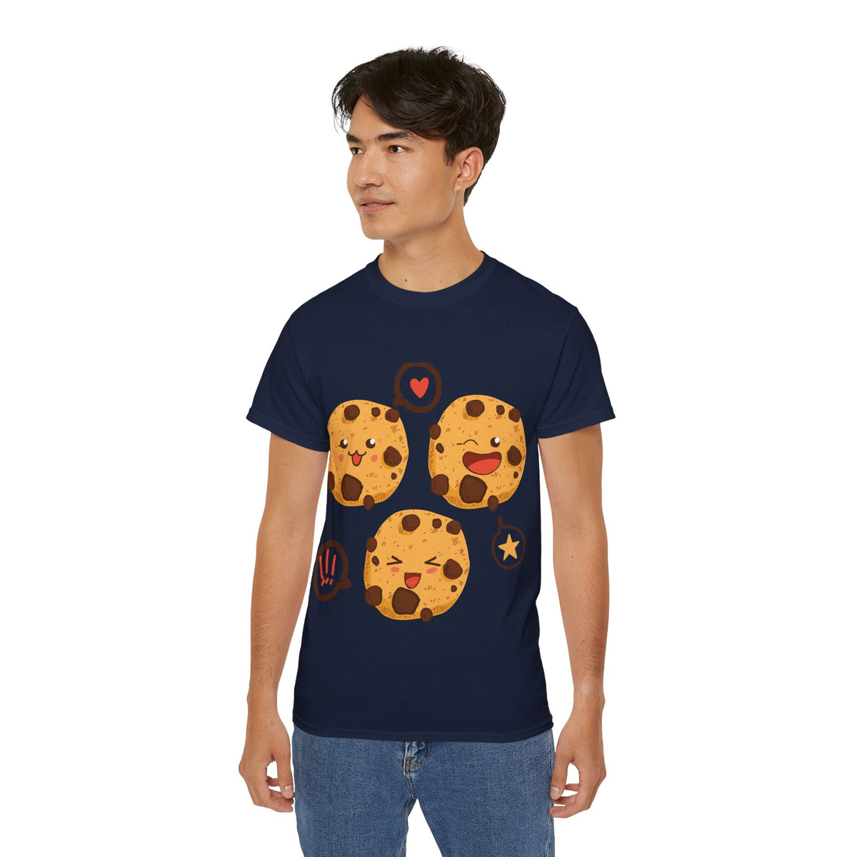 Emoji Printed Graphic T-Shirt for Men