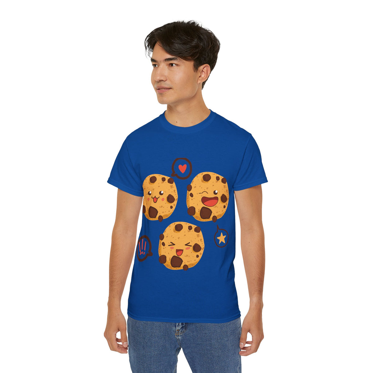 Emoji Printed Graphic T-Shirt for Men