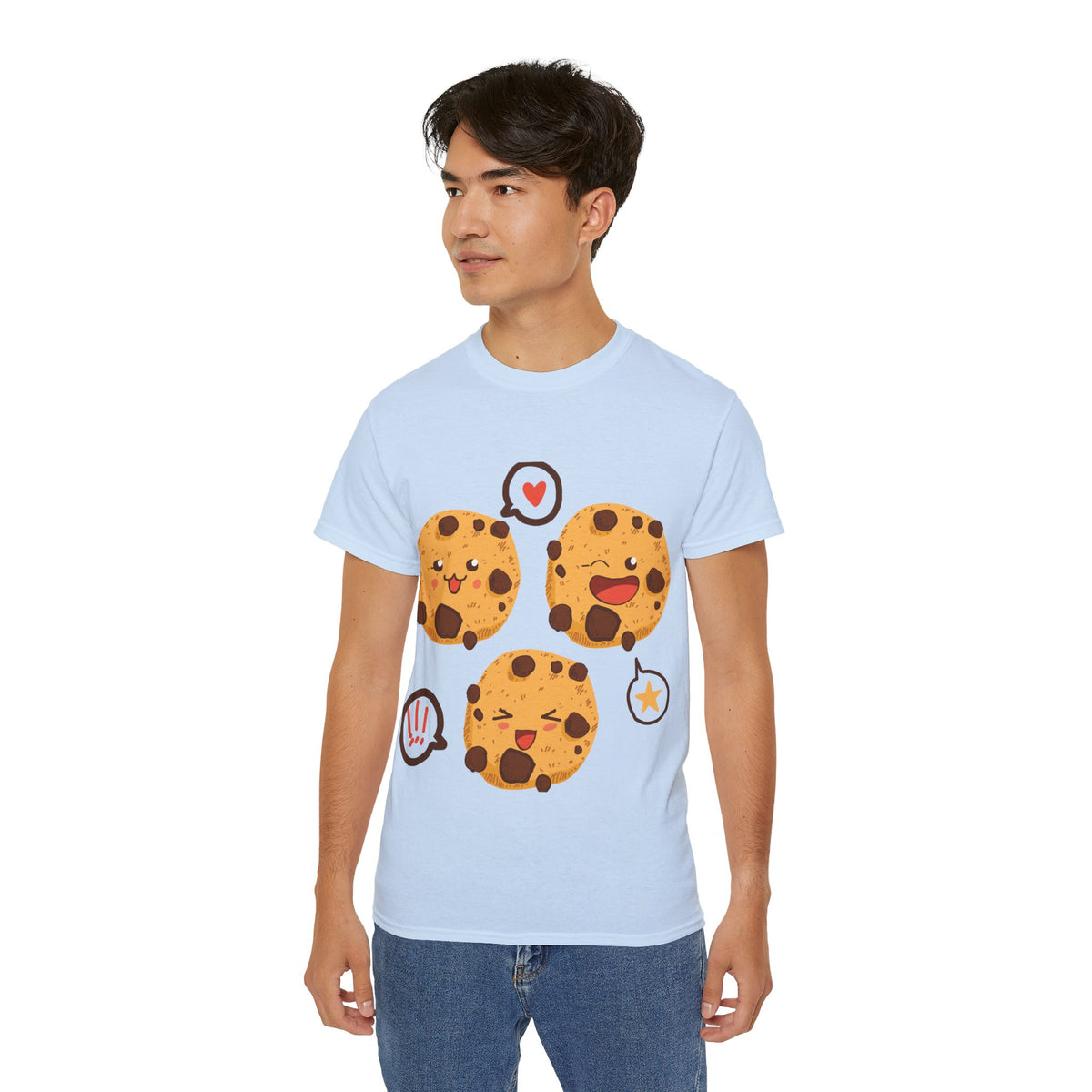 Emoji Printed Graphic T-Shirt for Men