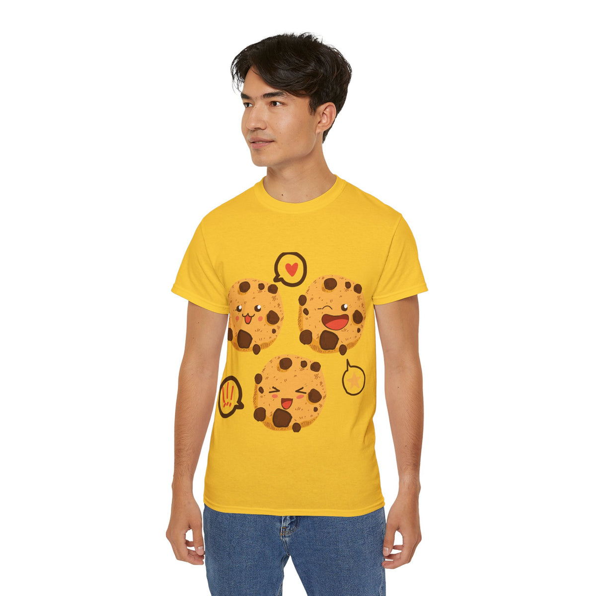 Emoji Printed Graphic T-Shirt for Men