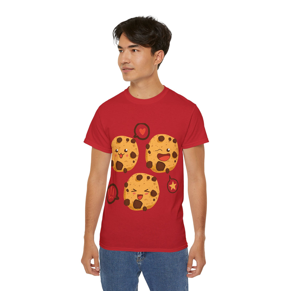 Emoji Printed Graphic T-Shirt for Men