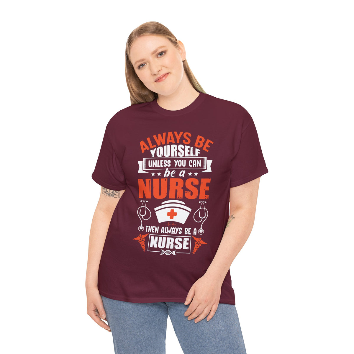 Always Be A Nurse Women's Half Sleeve T-Shirt - Nurse T-Shirt