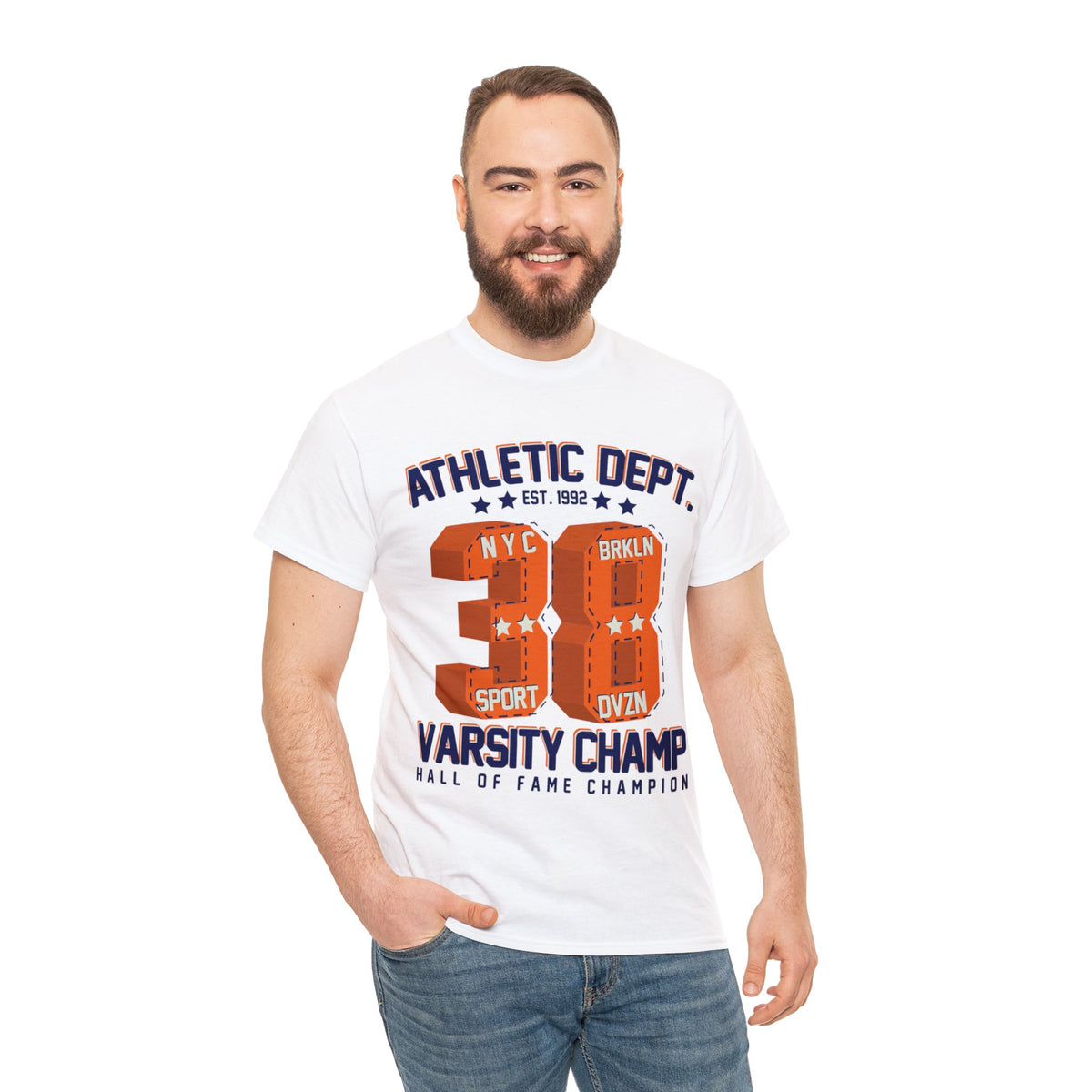 Athletic Dept 38 Printed Graphic T-Shirt for Men