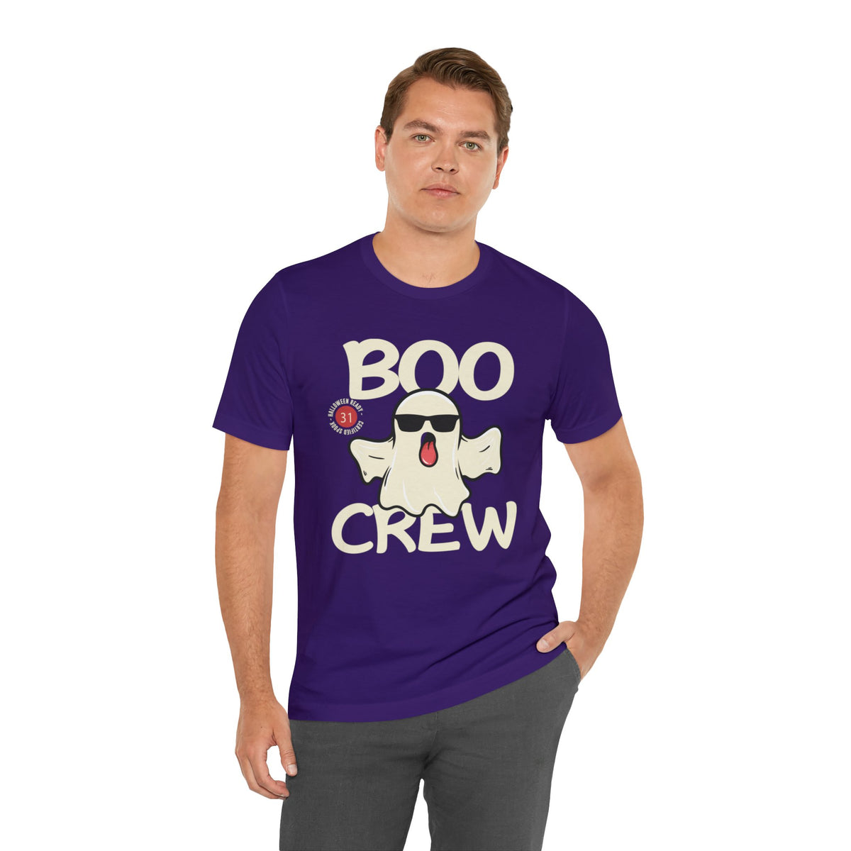 Boo Crew Printed Graphic T-Shirt for Men