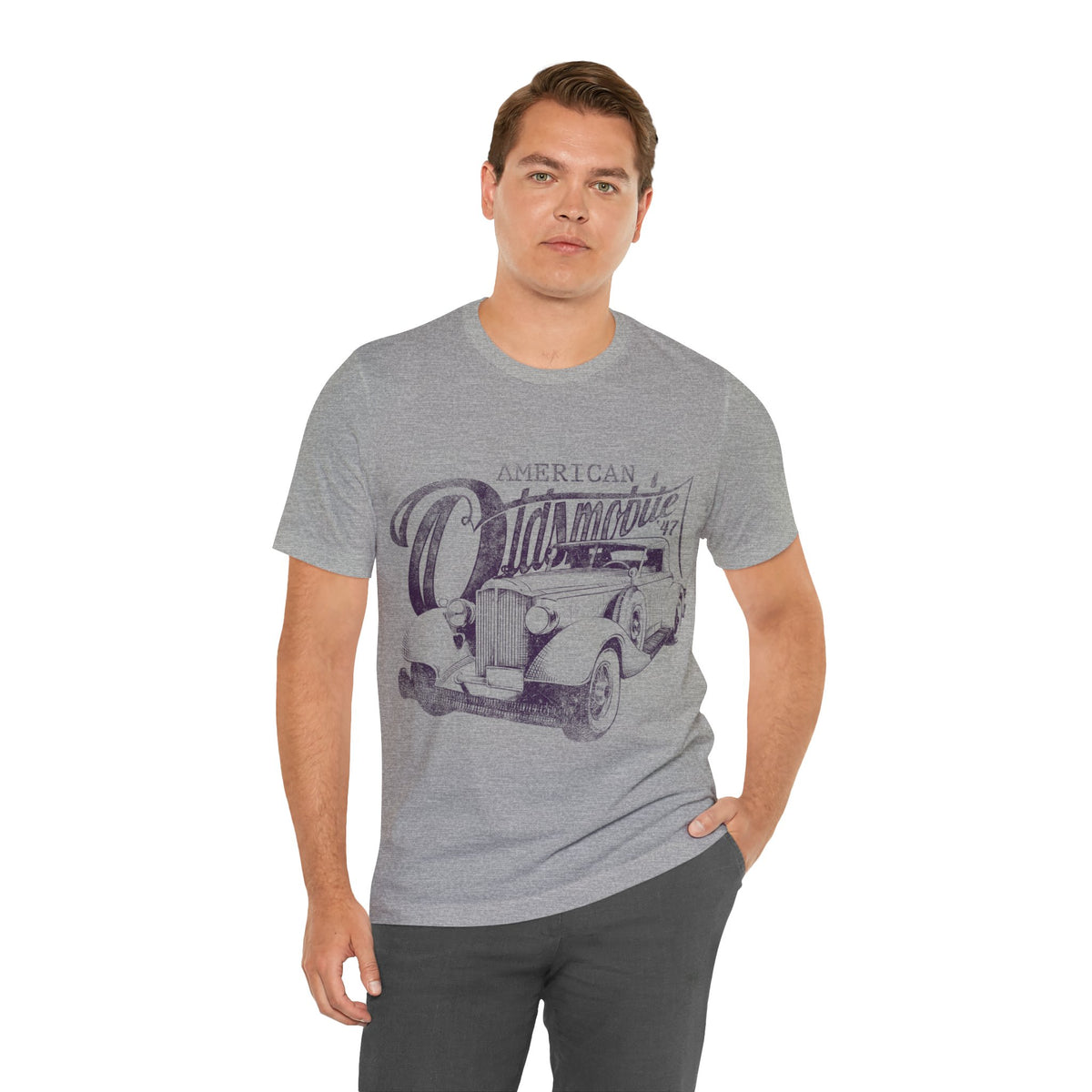 OldsMobite Printed Graphic T-Shirt for Men