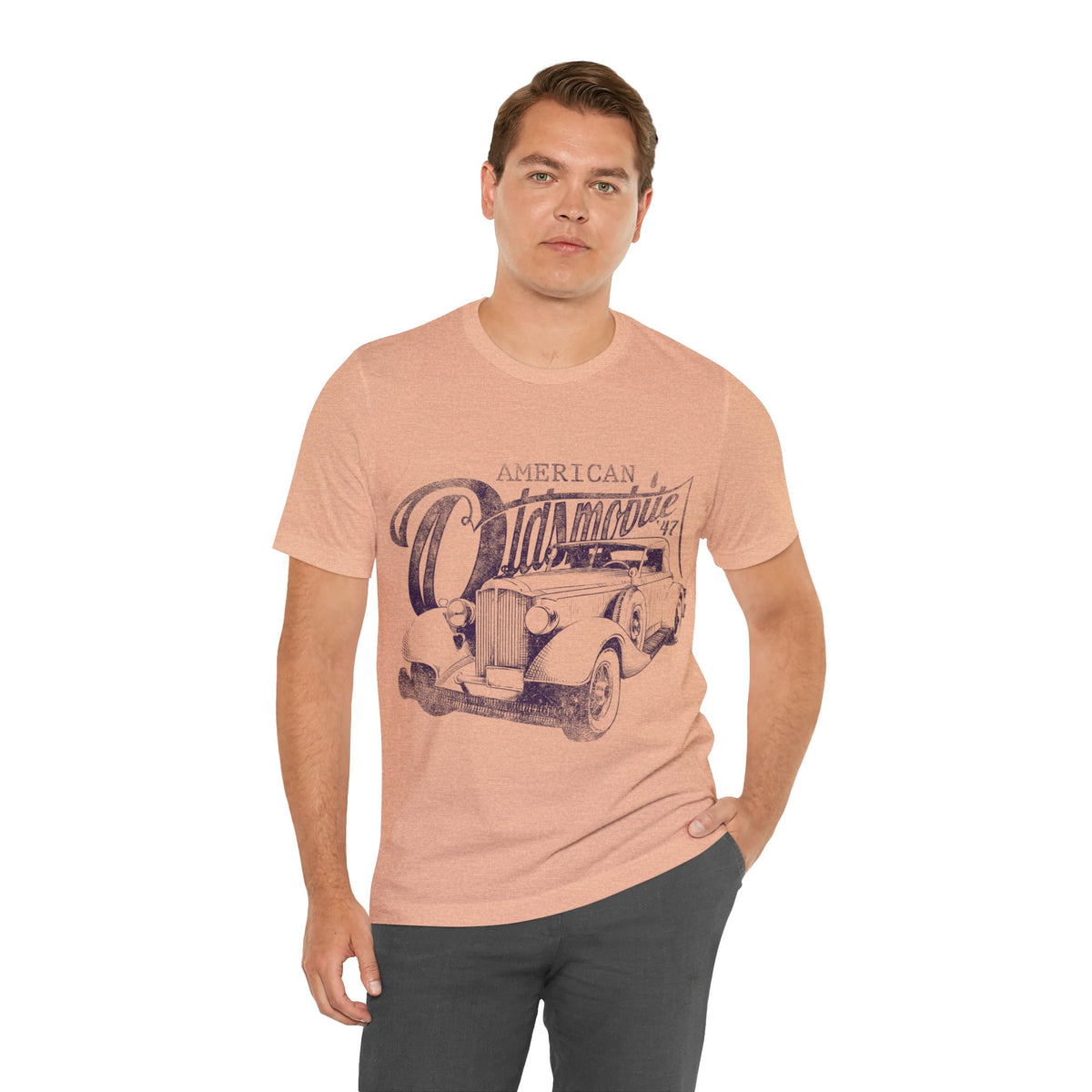 OldsMobite Printed Graphic T-Shirt for Men