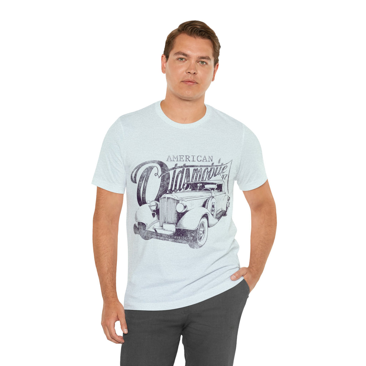 OldsMobite Printed Graphic T-Shirt for Men