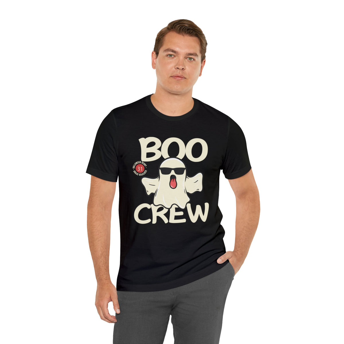 Boo Crew Printed Graphic T-Shirt for Men