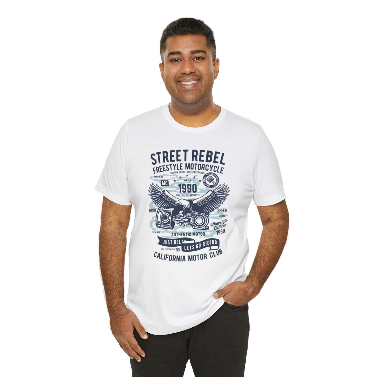 Street Rebel Printed Graphic T-Shirt for Men