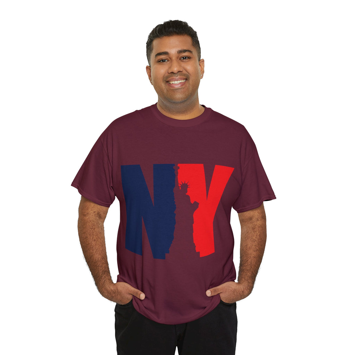 NY Printed Graphic T-Shirt for Mens