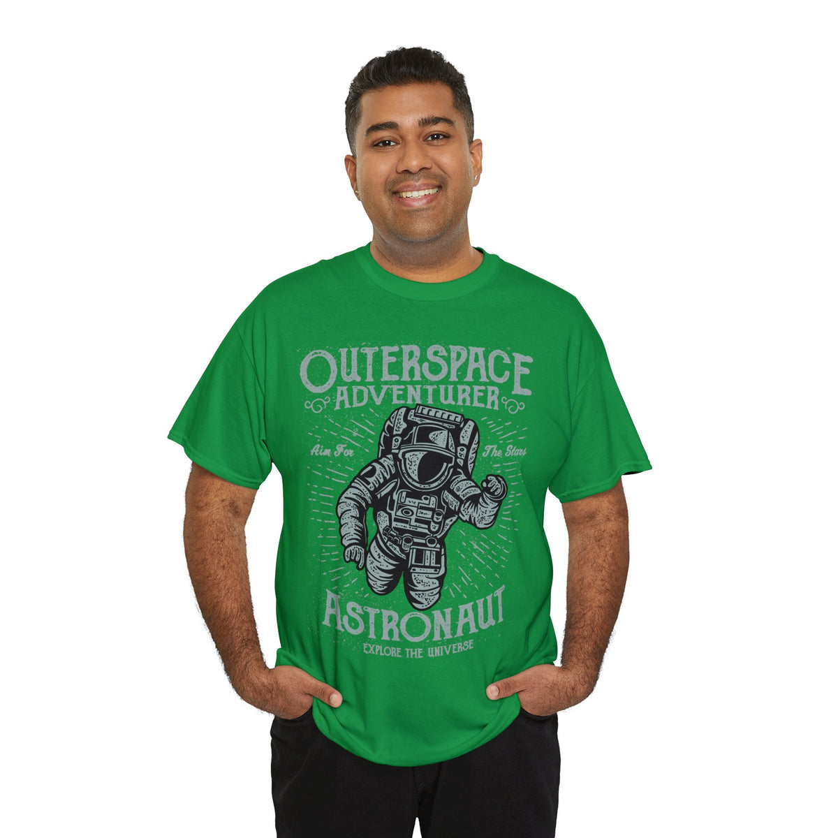 OuterSpace Adventurer Printed Graphic T-Shirt for Mens