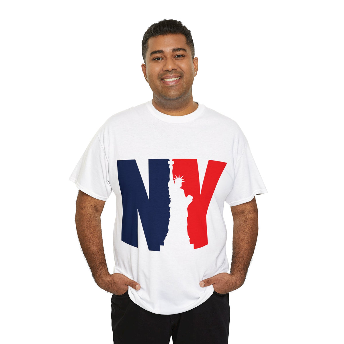 NY Printed Graphic T-Shirt for Mens