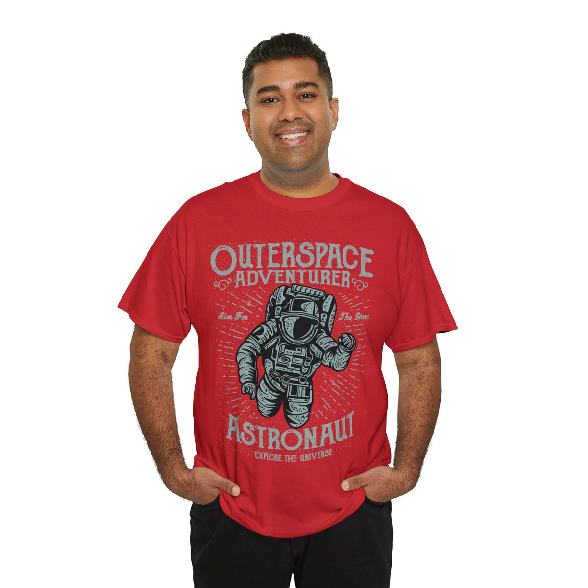 OuterSpace Adventurer Printed Graphic T-Shirt for Mens