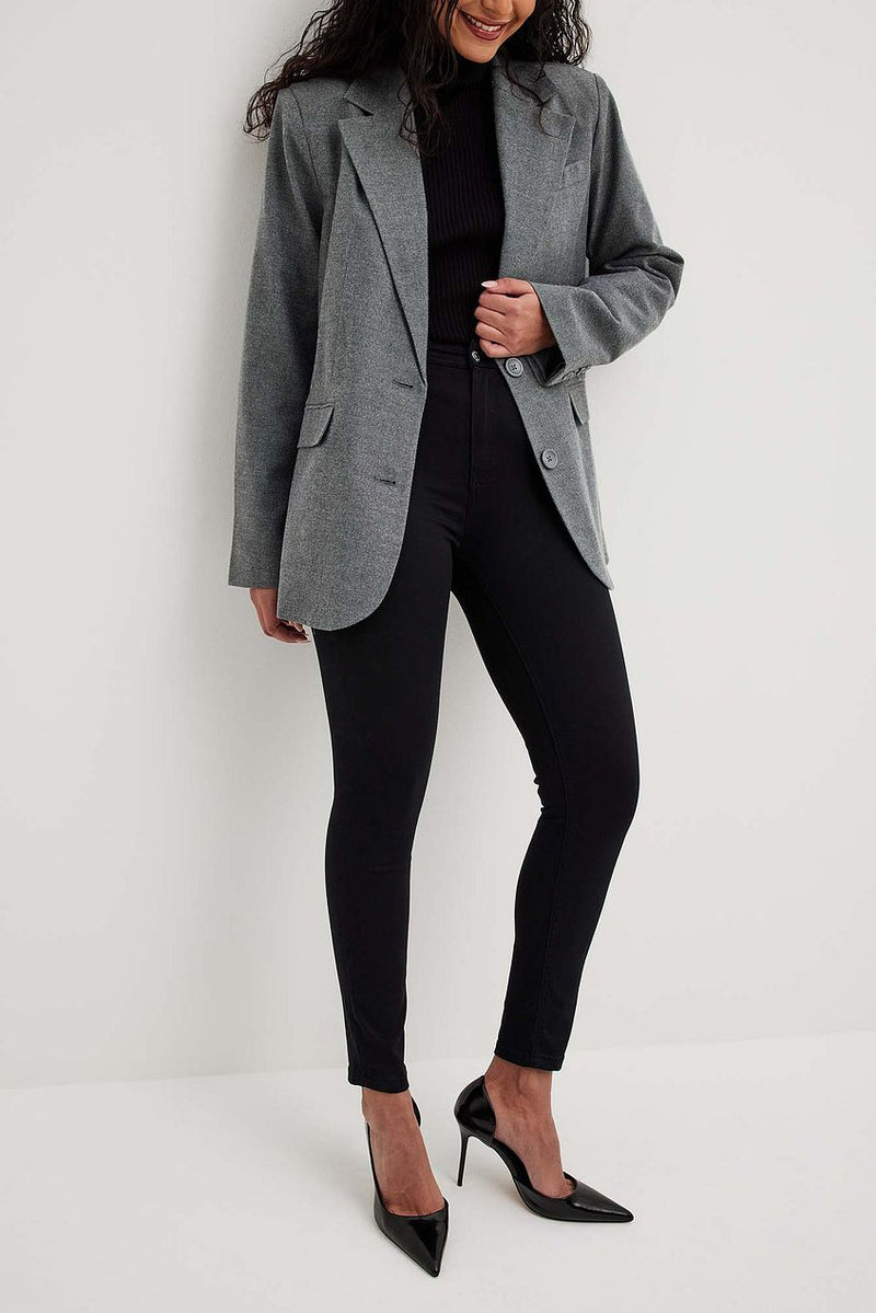 Skinny High Waist Stretch Jeans For Womens - DENIMS 