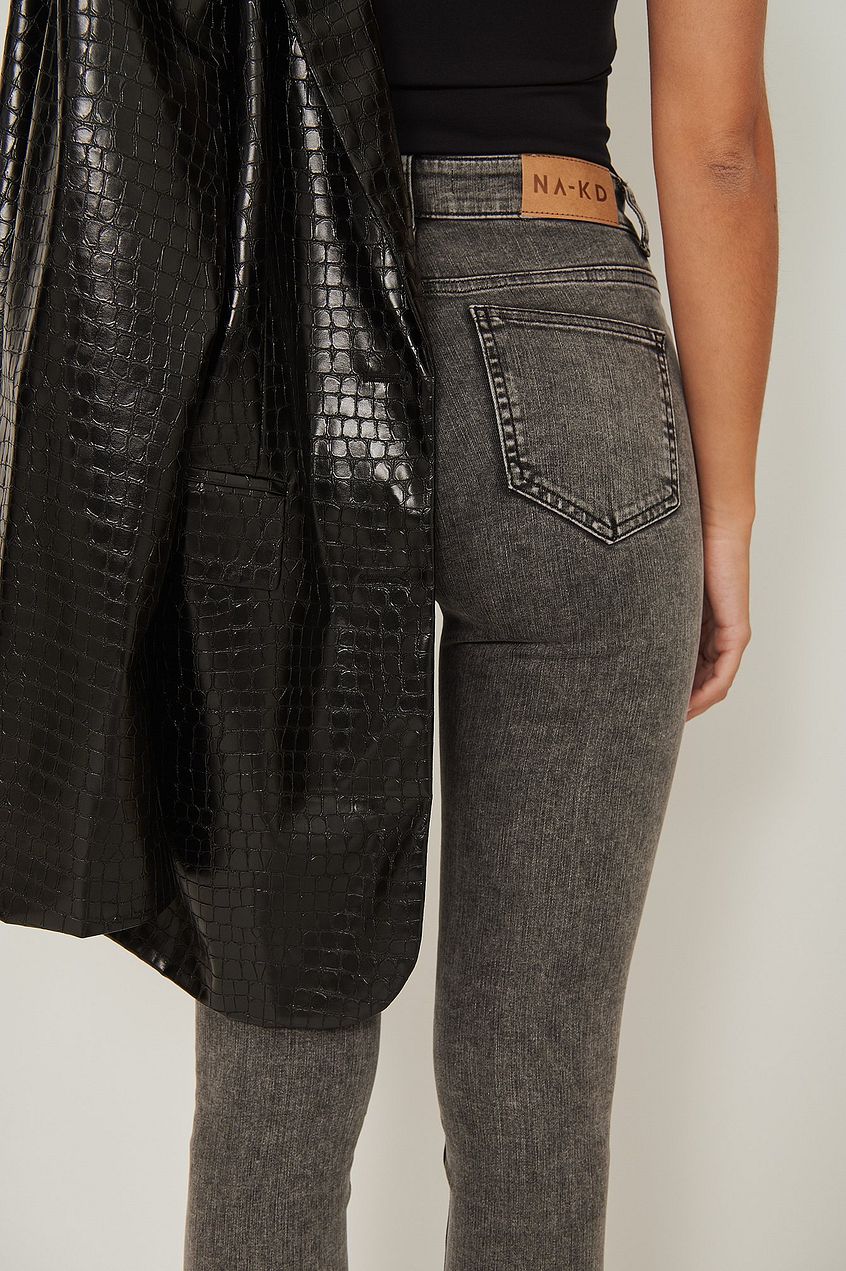 Skinny High Waist Stretch Jeans For Womens - DENIMS 